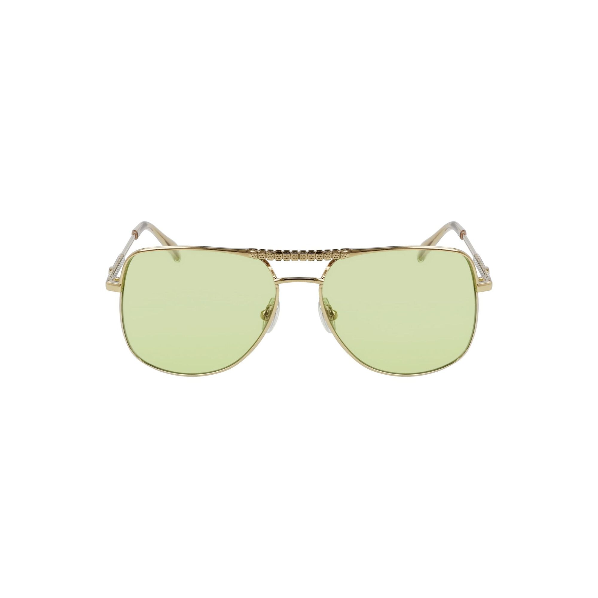 Buy Lacoste Men's L177s Aviator Sunglasses, Gold, 59 mm at Amazon.in